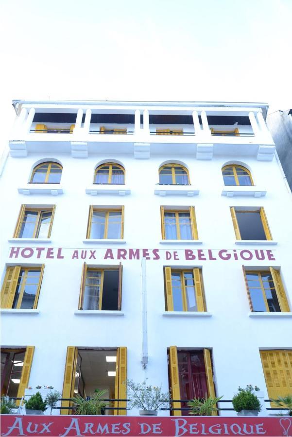 Hotel Aux Armes De Belgique Lourdes Bagian luar foto